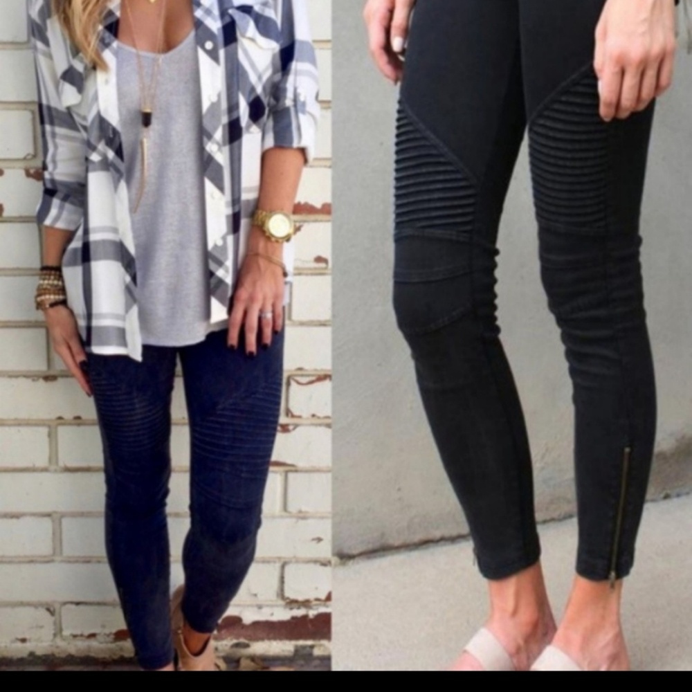 Stretchy Biker Pants